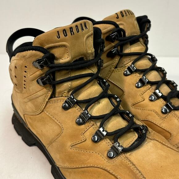 VTG GOOD Nike Air Jordan AJB 6 'Wheat' Nubuck 303897 701 2002 Tinker Hatfield 11 - Picture 8 of 14